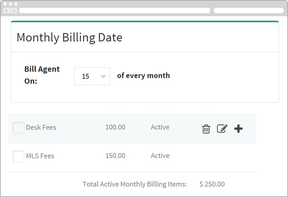 real estate agent billing software